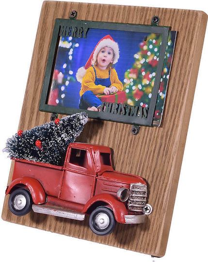 SP Souliotis Christmas Wooden Figure Frame Frame Height 16cm