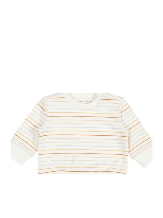 Kids Sweatshirt White Sunny Stripes