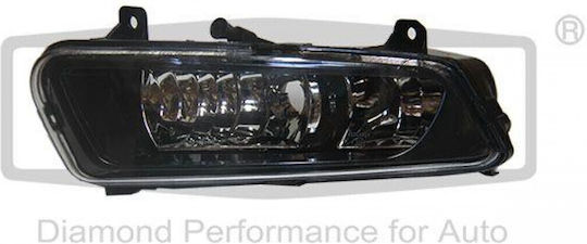 Prasco Rectangleς Foglights Car Right Fime Volkswagen Polo 2009-2014 1pcs