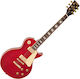 Vintage V100MWR Electric Guitar Single cut with HHS Pickup Configuration Wine Red