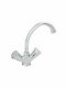 Viospiral Corona Sink Faucet Silver