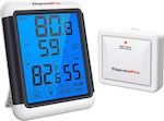 Thermo Pro Touchscreen And Backlight Θερμόμετρo & Υγρασιόμετρo Επιτοίχιο / Επιτραπέζιο για Χρήση σε Εσωτερικό Χώρο