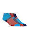 ASICS Αθλητικές Κάλτσες Πολύχρωμες 3 Ζεύγη