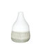 Inart Decorative Vase White 20x20x30cm