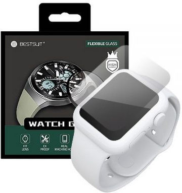 Bestsuit Flexible Hybrid Tempered Glass pentru Apple Watch 40mm 1buc SE-40mm