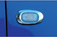 Nissan Decorative Car for Nissan Navara Chrome Decorative Rings for Nissan Navara D40 2006+