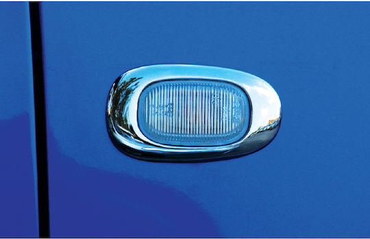 Nissan Decorative Car for Nissan Navara Chrome Decorative Rings for Nissan Navara D40 2006+