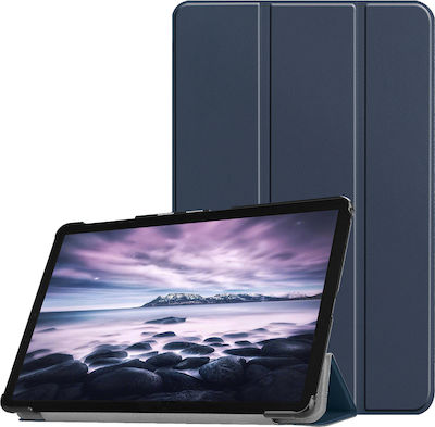 Sonique Smartcase Slim Flip Cover Synthetic Leather Durable Blue (Galaxy Tab A 10.5 2018)