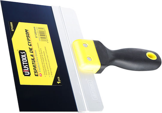 UYUS TOOLS Plasterboard Spatula Metallic 200mm with Plastic Handle EPG008