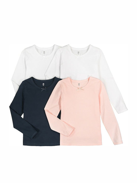 La Redoute Collections Дълъг ръкав Многоцветни 4бр