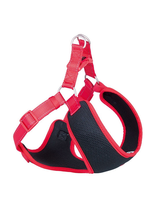 Nobby Dog Harness Vest Mesh Reflect Neon Red X-...