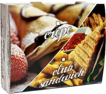 Set von 50 Boxen Steakhaus 22x17x5cm Easy Open Club
