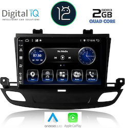 Digital IQ Car Audio System for Opel Insignia 2018+ (Bluetooth/USB/AUX/WiFi/GPS/Apple-Carplay/CD) with Touch Screen 9"