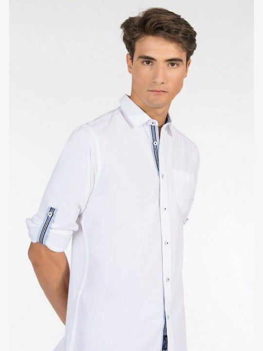 TIFFOSI Men's Shirt White