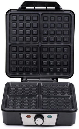 Alpina Appliances Гофретник за Квадратни Гофрети 4 Места 1200W