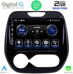 Digital IQ Ηχοσύστημα Αυτοκινήτου για Renault Captur 2013-2019 με Clima (Bluetooth/USB/AUX/WiFi/GPS) με Οθόνη Αφής 9"