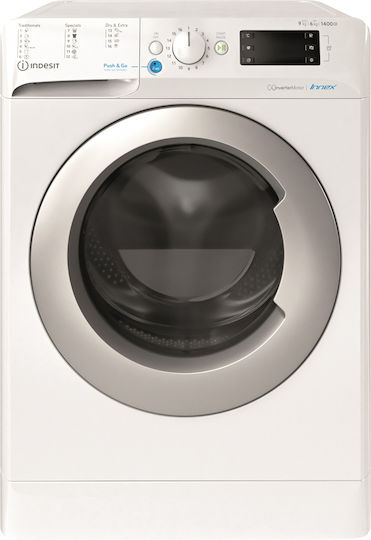 Indesit Mașină de spălat cu uscător 9kg/6kg Cu aburi 1400 Rotiri