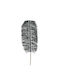 Inart Decorative Leaf Feather made of Wooden 48x2x152cm 1pcs