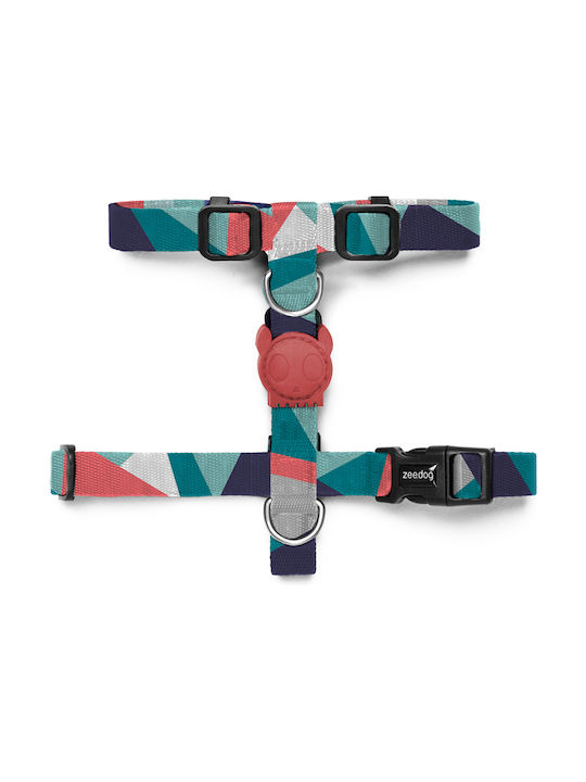 Zee-Dog Dog Strap Harness H-Harness Ella Multicolour Medium 041-702616