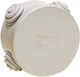 Marlanvil Surface Mounted Electrical Box Branching IP44 in Beige Color