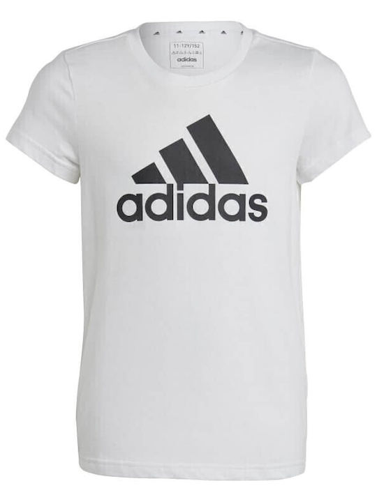 Παιδικό T-shirt Λευκό Essentials Big Logo