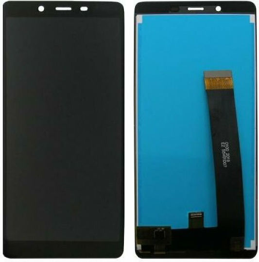 Οθόνη με Μηχανισμό Αφής για Nokia 1 Plus (Μαύρο)