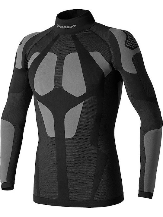 Spidi Seamless Shirt Ισοθερμική Μπλούζα Μαύρη
