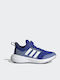 Fortarun FortaRun 2.0 EL K Kids Sports Shoes Running with Hoop & Loop Closure Lucid Blue / Cloud White / Blue Fusion
