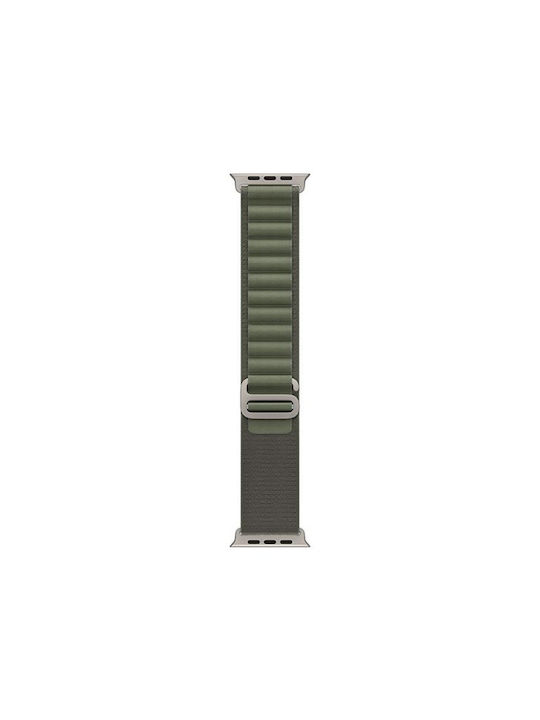 Λουράκι Υφασμάτινο Olive Green (Apple Watch Ultra 49mm)