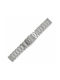 Metallic-Armband Silber 18mm