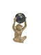 Inart Decorative Ape Polyresin Monkey 9x6x16cm 1pcs