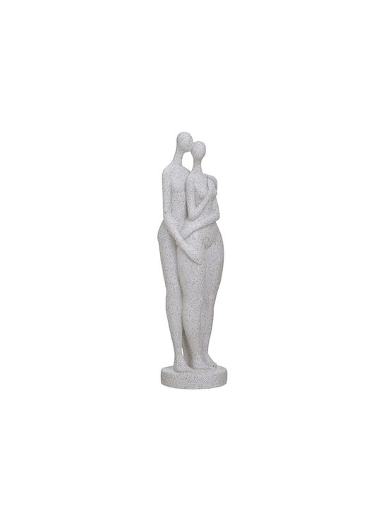 Inart Decorativ Statuetă din Polirășină Ζευγάρι 9x9x32cm 1buc