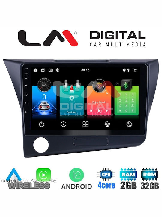 LM Digital Auto-Audiosystem CRZ 2010 - 2017 (Bluetooth/USB/WiFi/GPS/Apple-Carplay/Android-Auto) mit Touchscreen 9"