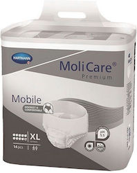 Hartmann MoliCare Premium Mobile Πάνες Βρακάκι XLarge 4x14τμχ