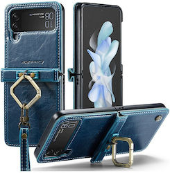 Caseme 003 Back Cover Piele artificială Albastr...