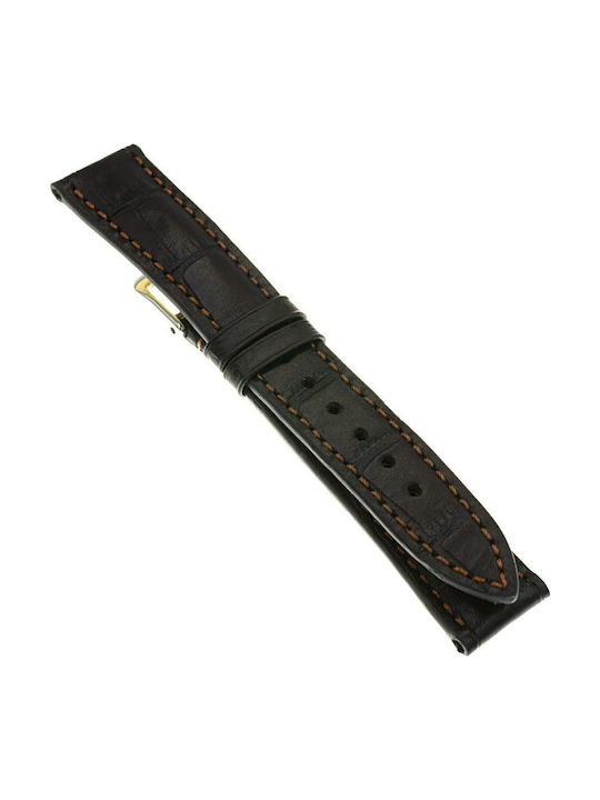 Rios 1931 Louisiana Leather Strap Dark Brown/Go...