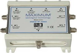 Maximum 8/1 DiSEqC Switch