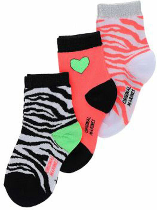 Original Marines Kids' Socks Knee-High Multicolored 3 Pairs
