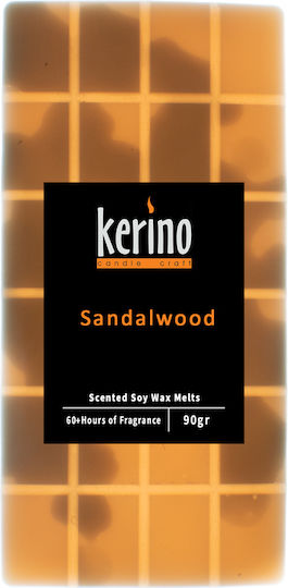 Kerino Fragrance Wax Melt Snap Bar with Fragrance Sandalwood 35-90-025 90gr