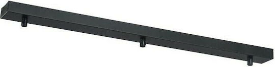 Stimeno Ceiling Rose for Lighting Fixtures Black 00502502