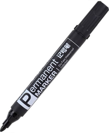 Deli Permanent Marker 1mm Black