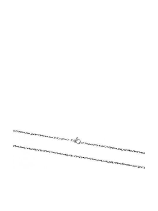 Senza Chain Neck made of Stainless Steel Length 55cm