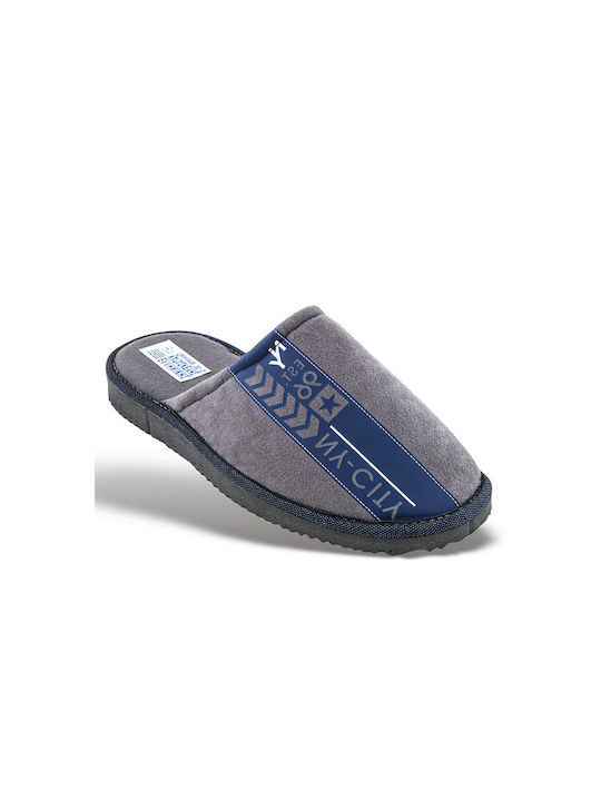 Winter Men's Slippers ZAK PB29 Grey