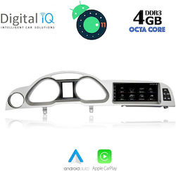 Digital IQ Sisteme audio auto pentru Citroen C6 Audi A6 2005-2009 (Bluetooth/USB/AUX/WiFi/GPS/Apple-Carplay) cu Ecran Tactil 8.8"