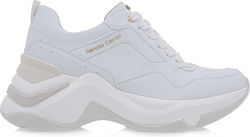 Renato Garini Γυναικεία Chunky Sneakers Λευκά