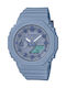 Casio G-Shock Digital/Analog Watch with Blue Rubber Strap