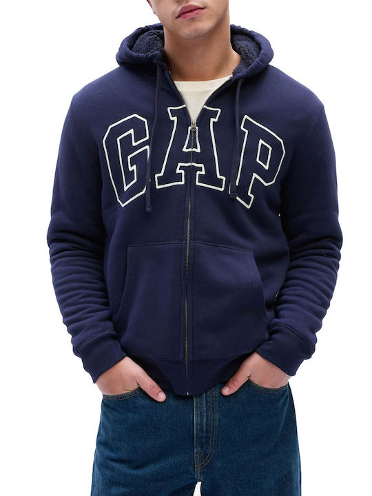 GAP Sweatshirt mit Kapuze Marineblau