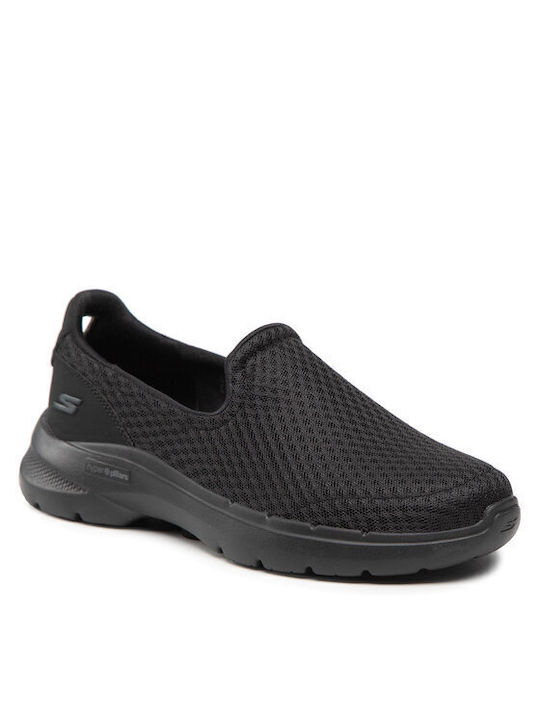 Go Walk Max Ανδρικά Slip-On Μαύρα