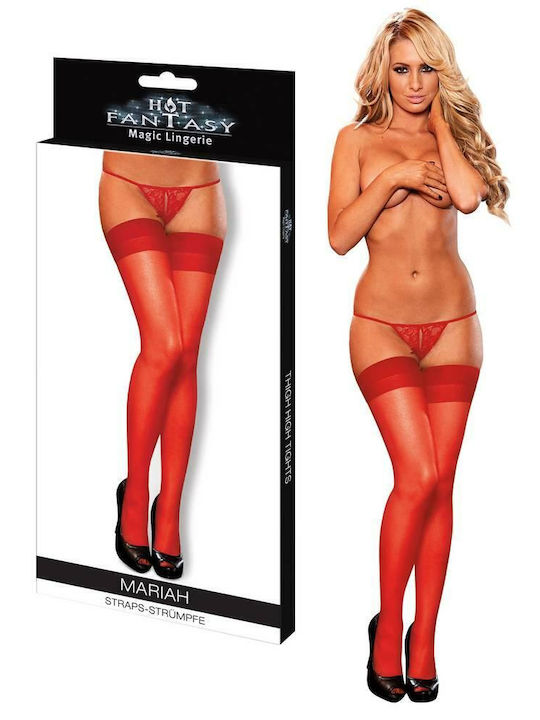 Hot Fantasy Mariah Sexy Red Socks