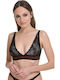 Miss Rosy Bralette Σουτιέν Μαύρο